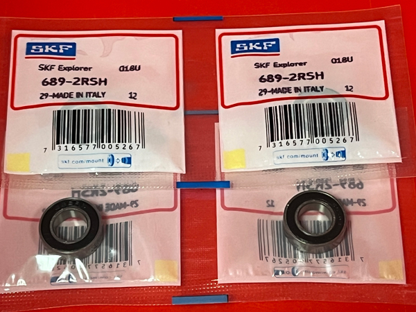 Подшипник 689-2RSH SKF аналоги 618/9-2RS, 1180089, 1000089-2RS размеры 9x17x5