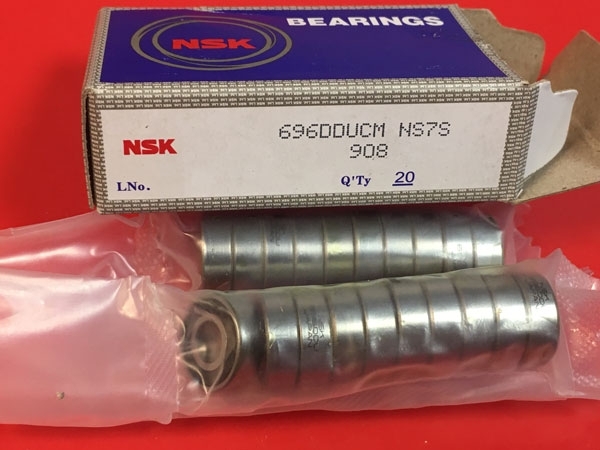 Подшипник 696 DDU NSK аналоги 619/6-2RS (1000096-2RS, 696-2RS) размеры 6х15х5