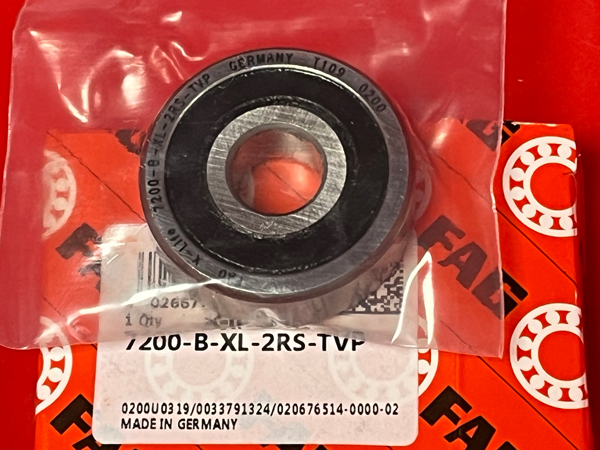 Подшипник 7200-B-XL-2RS-TVP FAG аналог 66200Е размеры 10x30x9