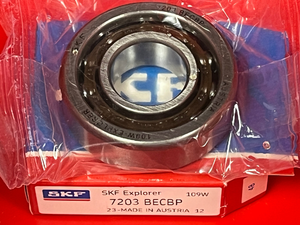 Подшипник 7203 BECBР SKF аналог 66203E размеры 17x40x12