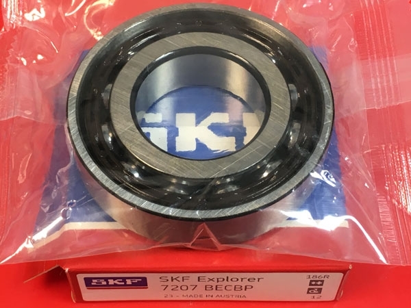 Подшипник 7207 BECBР SKF аналог 66207 размеры 35*72*17