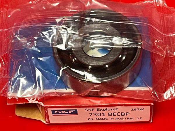 Подшипник 7301 BECBP SKF аналог 66301Е размеры 12*37*12