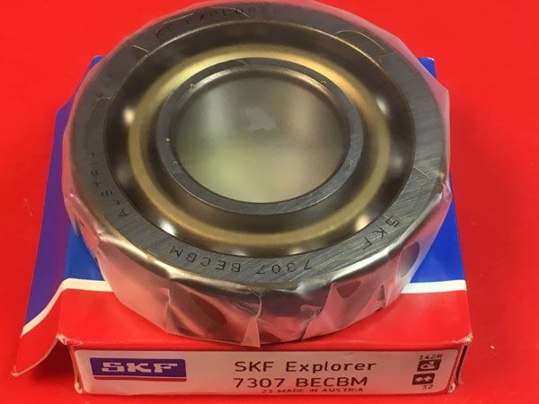 Подшипник 7307 BECBМ SKF аналог 66307Л размеры 35x80x21