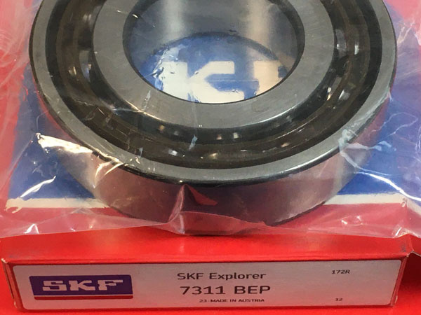 Подшипник 7311 BEP SKF аналог 66311 размеры 55*120*29