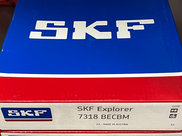Подшипник 7318 BECBM SKF аналог 66318Л размеры 90*190*43