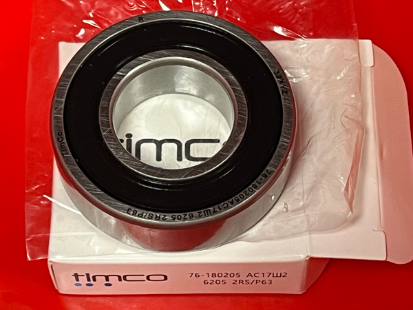 Подшипник 76-180205АС17Ш2 (25х52х15) (6205-2RS/P63) TimCo