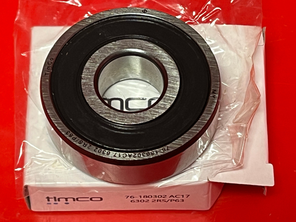 Подшипник 76-180302АС17 (15х42х13) (6302-2RS/P63) TimCo