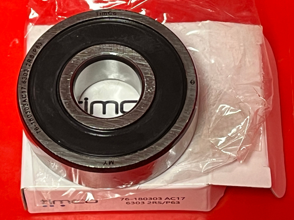 Подшипник 76-180303АС17 (17х47х14) (6303-2RS/P63) TimCo