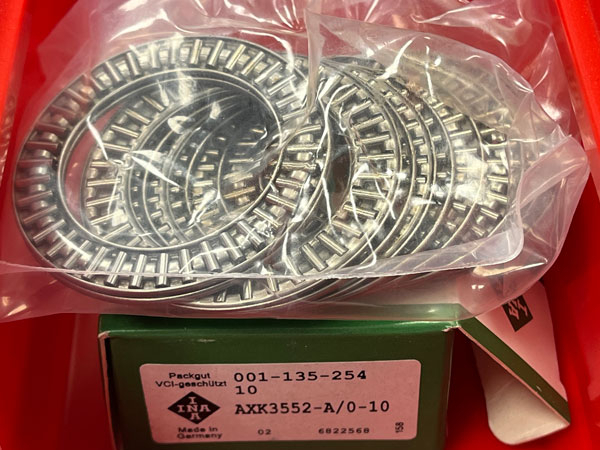 Подшипник AXK3552-A INA аналог 999707 размеры 35x52x2