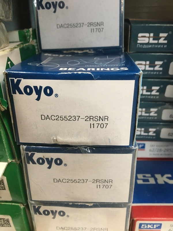 Подшипник DAC255237-2RSNR KOYO размеры 25х52х37