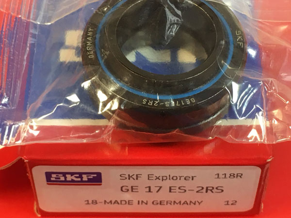 Подшипник GE17ES-2RS SKF размеры 17x30x10/14