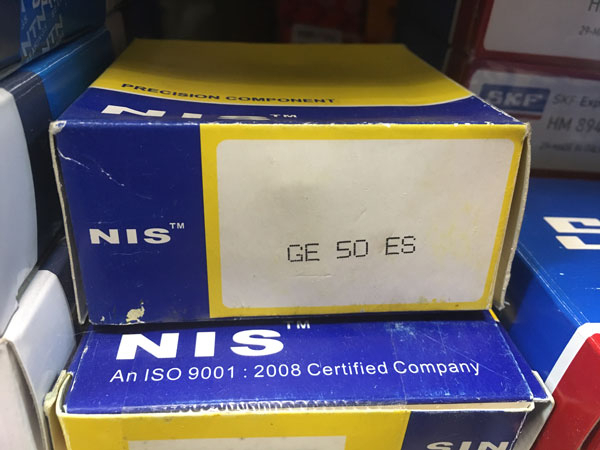 Подшипник GE50 ES NIS аналог ШСП50К размеры 50х75х28/35