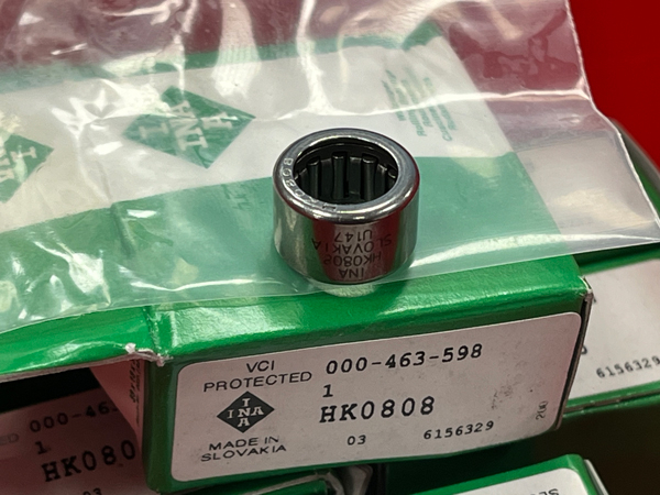 Подшипник HK0808 INA аналог СК081208 размеры 8x12x8