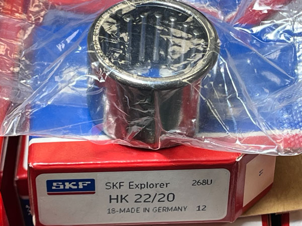 Подшипник HK22/20 SKF аналог СК222820 размеры 22*28*20