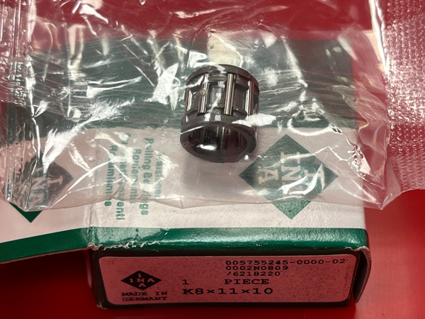Подшипник K8x11x10 INA аналог К081110 размеры 8x11x10