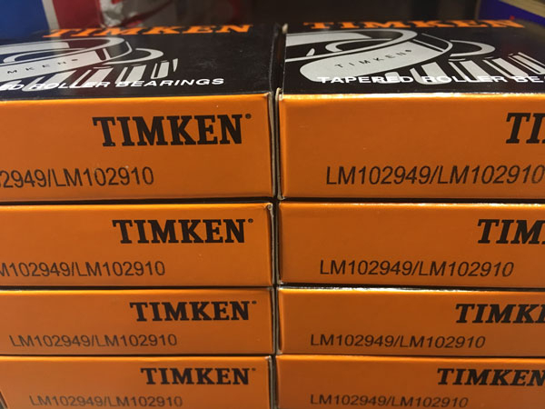 Подшипник LM102949/LM102910 TIMKEN размеры 45,242/73,431/19,558