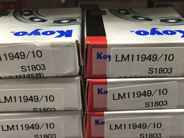 Подшипник LM11949/LM11910 Koyo размеры 19,05х45,237х16,637