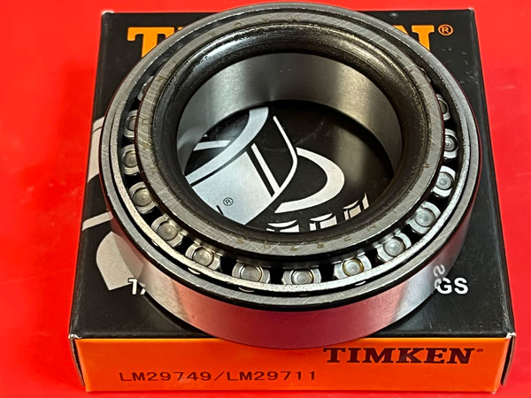 Подшипник LM29749/LM29711 TIMKEN размеры 38,1x65,088x19,812