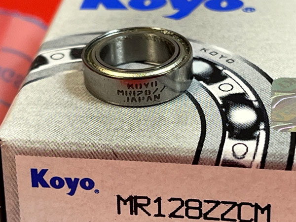 Подшипник MR128ZZCM Koyo размеры 8*12*3,5