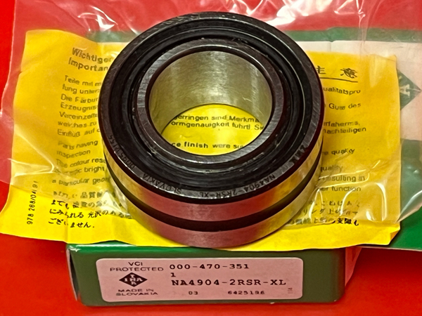 Подшипник NA4904-2RSR-XL INA аналог 4244904 размеры 20x37x17/18