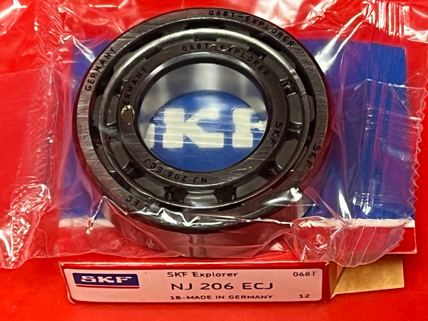 Подшипник NJ206 ECJ SKF аналог 42206 размеры 30x62x16