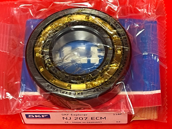 Подшипник NJ207 ECM SKF аналог 42207Л размеры 35x72x17