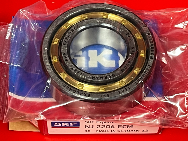 Подшипник NJ2206 ECM SKF аналог 42506Л размеры 30x62x20