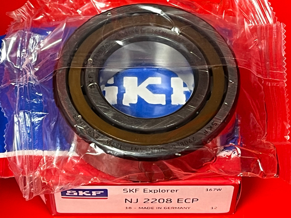 Подшипник NJ2208 ECP/C3 SKF аналог 30-42508Е размеры 40x80x23
