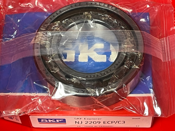 Подшипник NJ2209 ECP/C3 SKF аналог 30-42509Е размеры 45x85x23