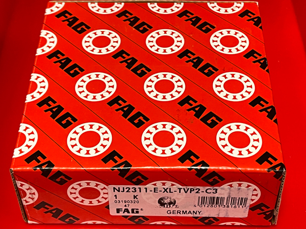 Подшипник NJ2311-E-XL-TVP2-C3 FAG аналог 30-42611Е размеры 55*120*43