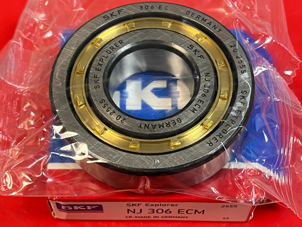 Подшипник NJ306 ECM SKF аналог 42306Л размеры 30/72/19