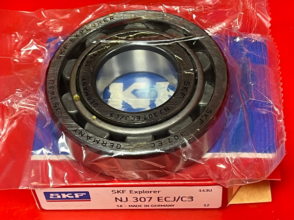 Подшипник NJ307 ECJ/C3 SKF аналог 30-42307 размеры 35x80x21