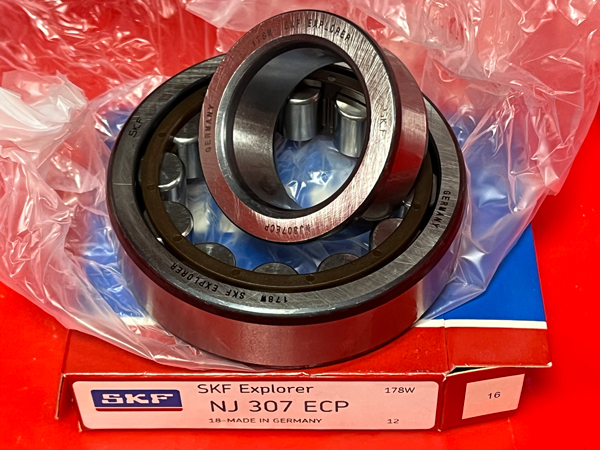 Подшипник NJ307 ECP SKF аналог 42307Е размеры 35x80x21