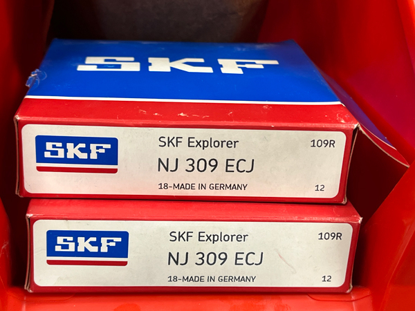 Подшипник NJ309 ECJ SKF аналог 42309 размеры 45*100*25