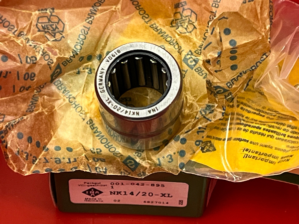Подшипник NK14/20-XL INA размеры 14x22x20