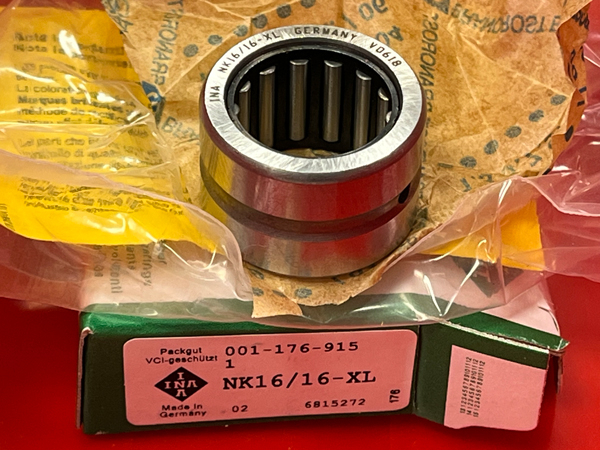 Подшипник NK16/16-XL INA размеры 16x24x16