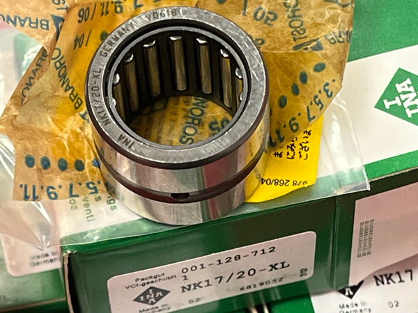 Подшипник NK17/20-XL INA размеры 17x25x20