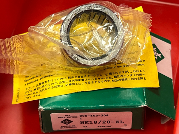 Подшипник NK18/20-XL INA размеры 18x26x20