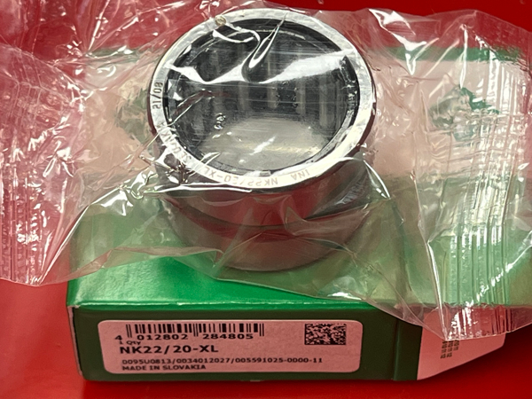 Подшипник NK22/20-XL INA аналог 524704 размеры 22x30x20