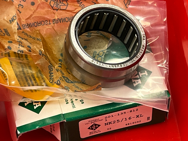 Подшипник NK25/16-XL INA размеры 25x33x16