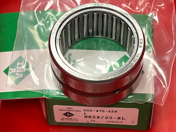 Подшипник NK28/20-XL INA размеры 28x37x20