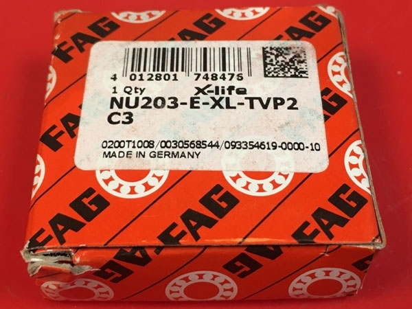 Подшипник NU203 E-XL-TVP2 C3 FAG аналог 32203 размеры 17х40х12