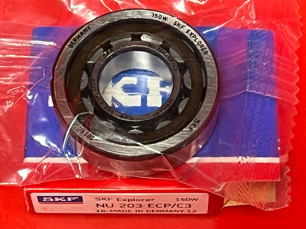 Подшипник NU203 ECP/C3 SKF аналог 30-32203Е размеры 17x40x12