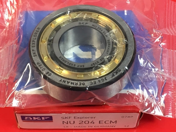 Подшипник NU204 ECM SKF аналог 32204Л размеры 20x47x14