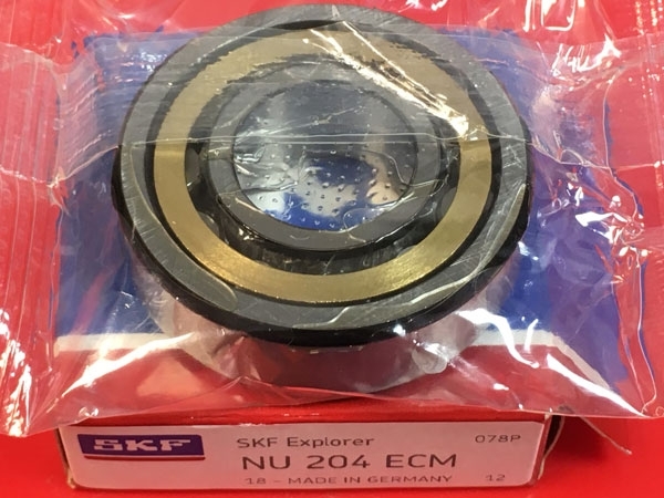 Подшипник NU204 ECM SKF аналог 32204 Л размеры 20х47х14