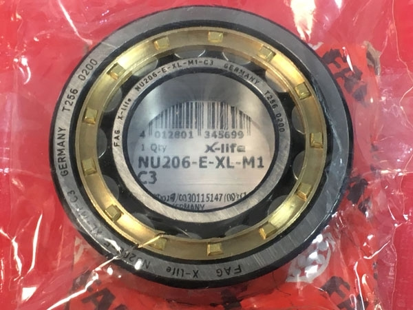 Подшипник NU206 E-XL-M1-C3 FAG аналог 32206 Л размеры 30x62x16