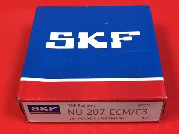 Подшипник NU207 ECM C3 SKF аналог 32207 Л размеры 35х72х17