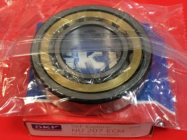 Подшипник NU207 ECM SKF аналог 32207 Л размеры 35*72*17