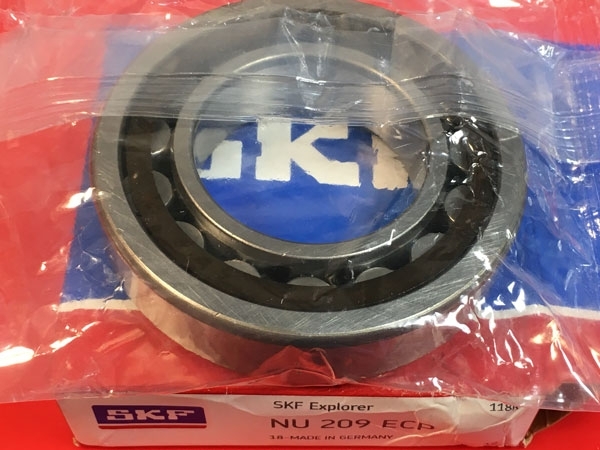 Подшипник NU209 ECP SKF аналог 32209 размеры 45*85*19