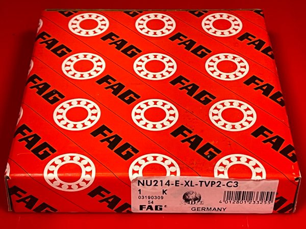 Подшипник NU214-E-XL-TVP2-C3 FAG аналог 30-32214Е размеры 70*125*24